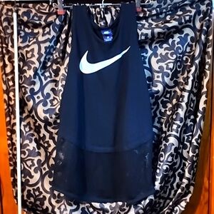 Women's Black size small mid-length Nike athletic tank top.